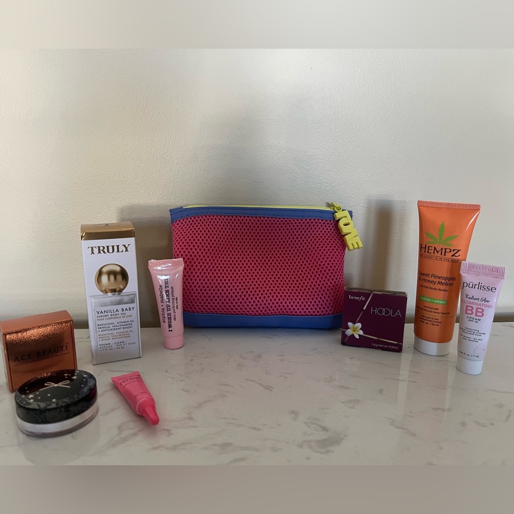 Skincare Set with Bag